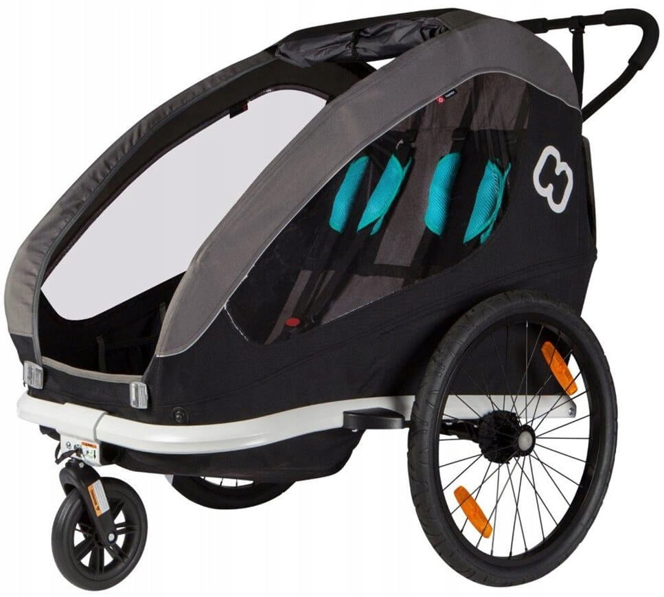 Children's bicycle trailer Hamax Traveller Twin Manufacturer code 400057_HAM
