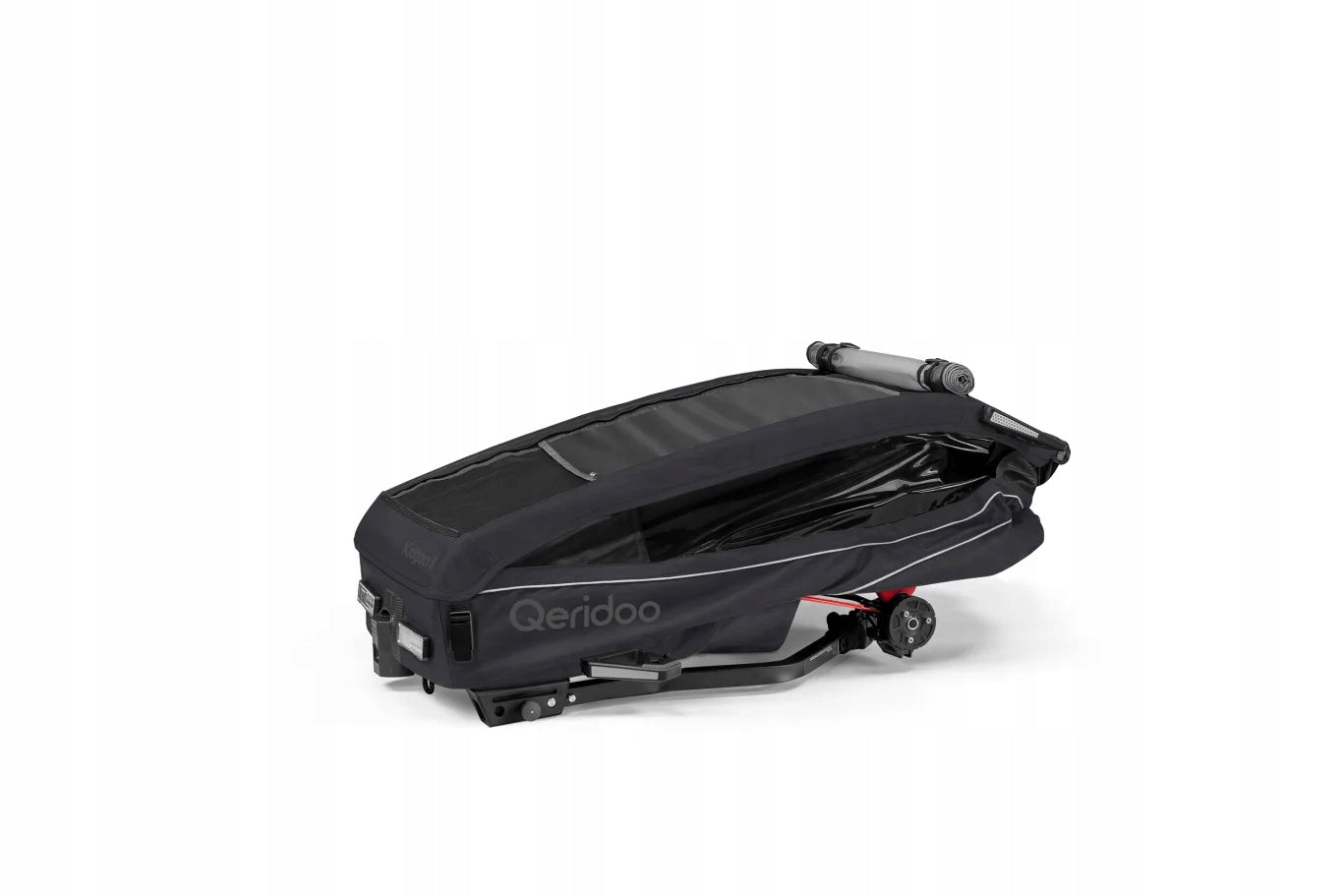 Children's bicycle trailer Qeridoo Kidgoo 1 Phantom Grey Model Kidgoo 1 Phantom Grey