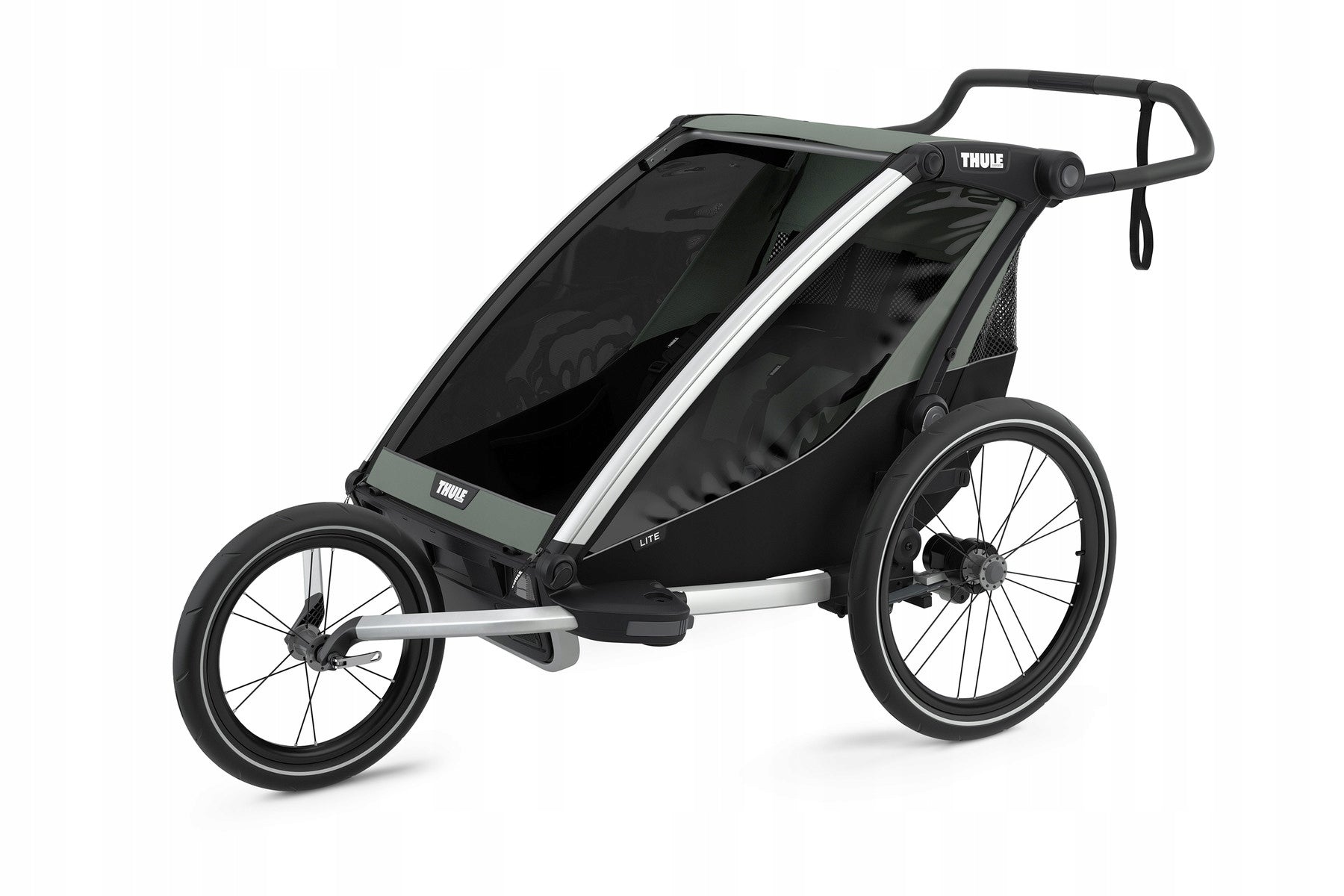 Children's bicycle trailer Thule Chariot Lite 2 Agave For for kids