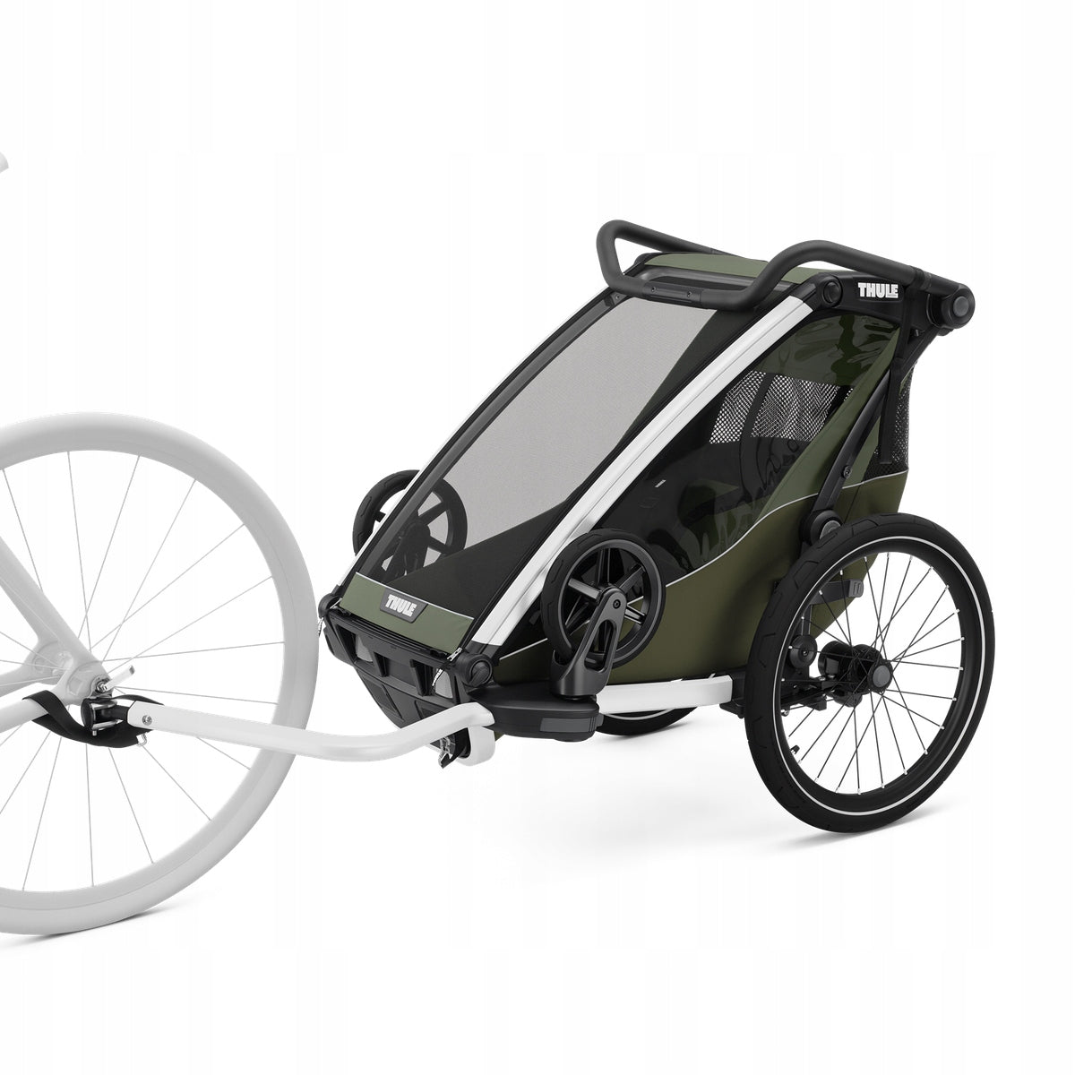 Children's bicycle trailer Thule Chariot Lite single vintage green