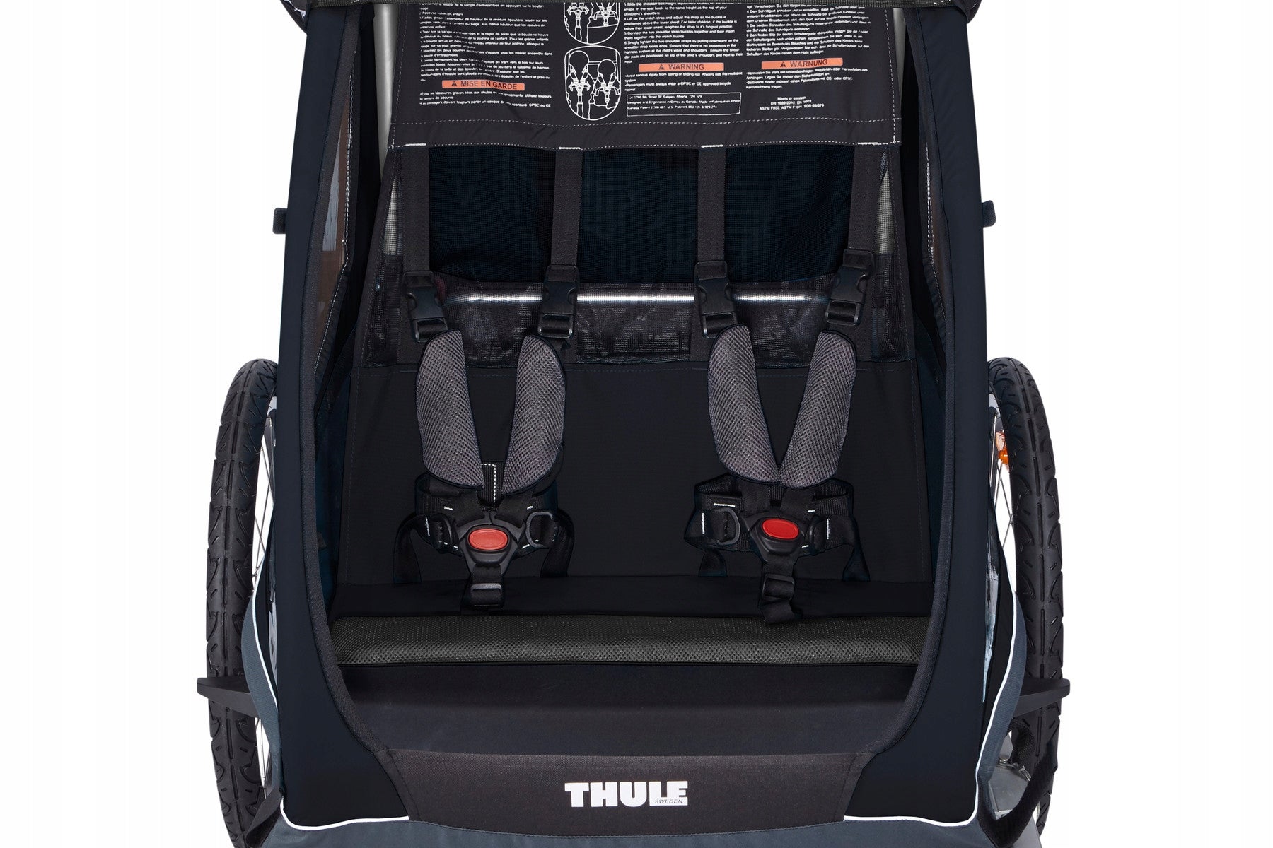 Children's bicycle trailer Thule Coaster Black For for kids