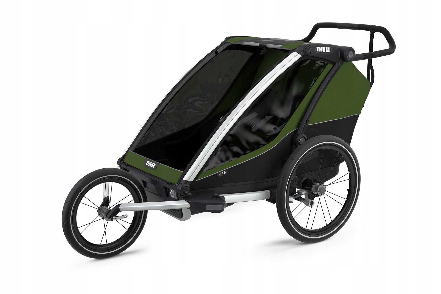 Children's bicycle trailer with shock absorption Thule Chariot Cab 2 EAN (GTIN) 872299048748
