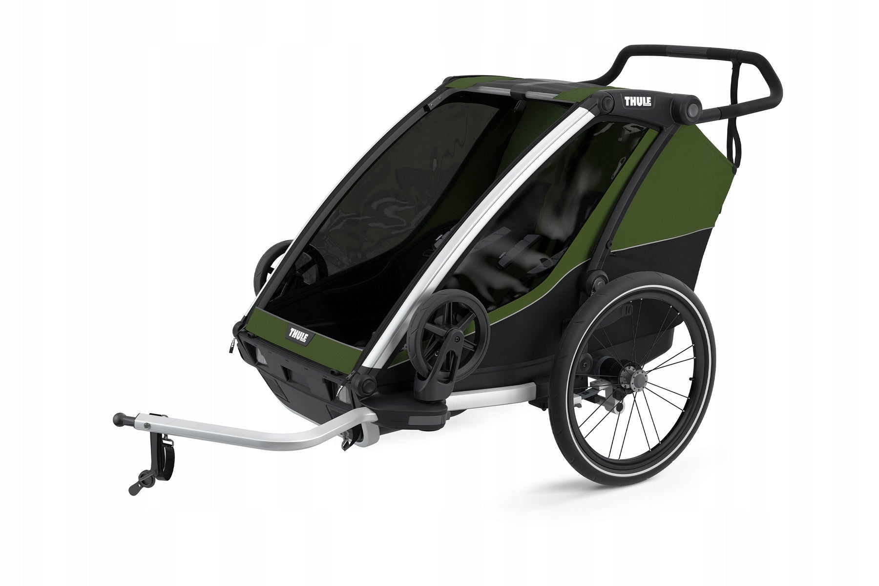 Children's bicycle trailer with shock absorption Thule Chariot Cab 2