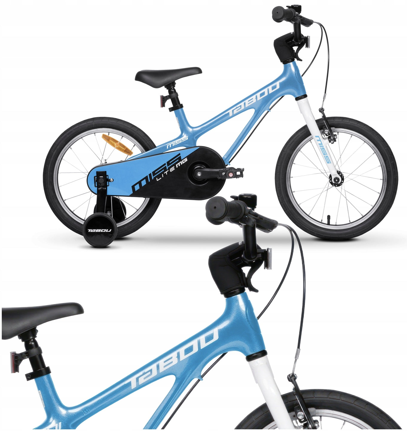 Children's bike Tabou MISS LITE MG 18" for boy or girl LIGHT Packaging status original