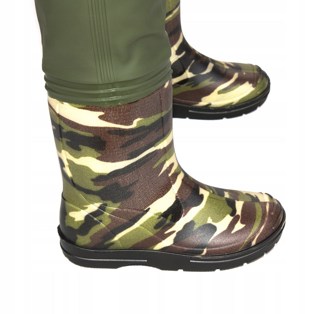 Children's bottoms 3Kamido, waders, waders - MORO, green r.34/35 Brand 3Kamido