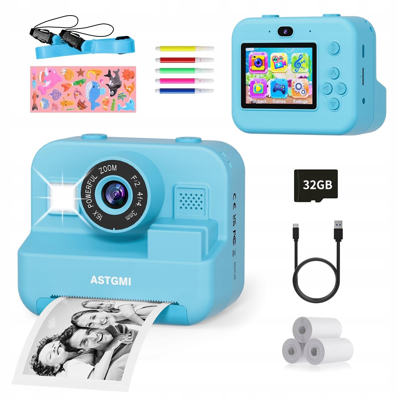Children's camera ASTGMI D500