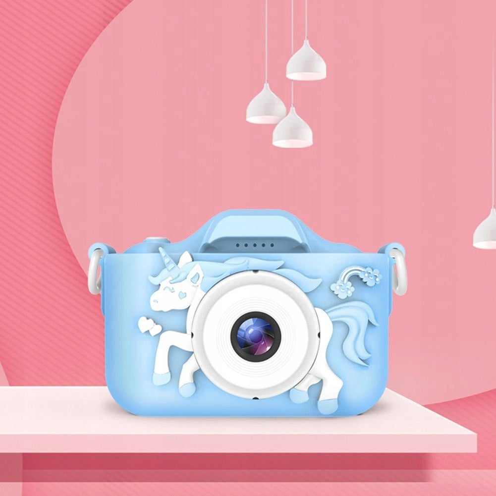 Children's camera blue unicorn Resolution 8 Mpx