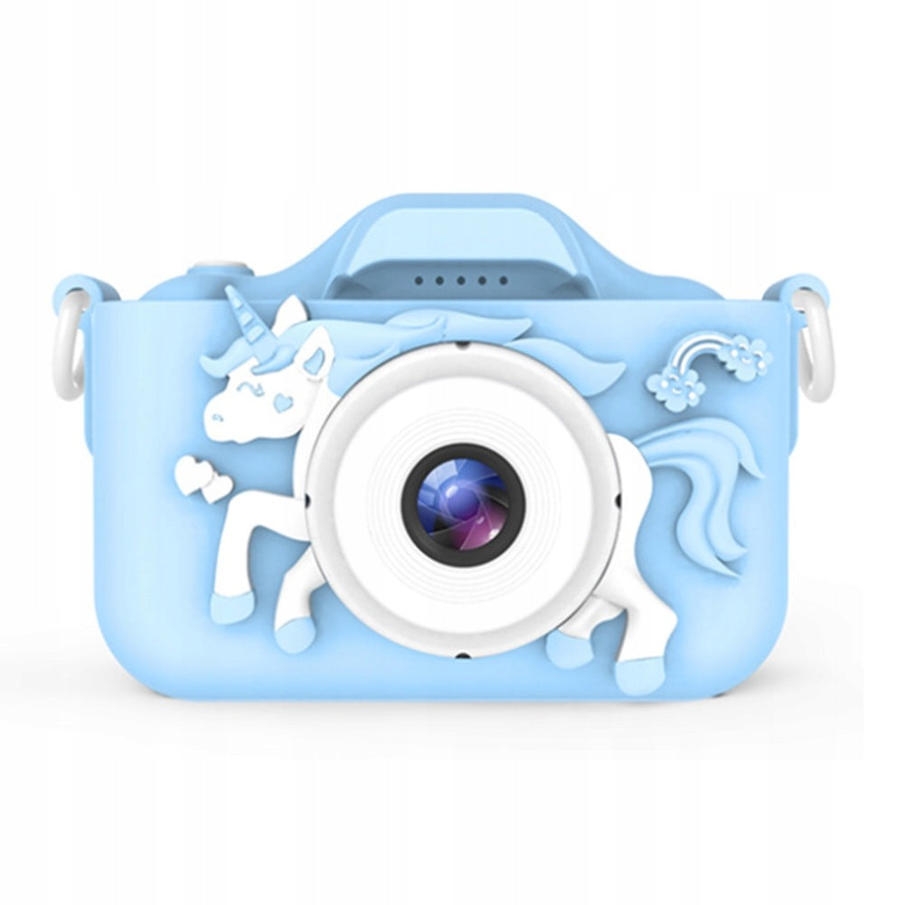 Children's camera blue unicorn