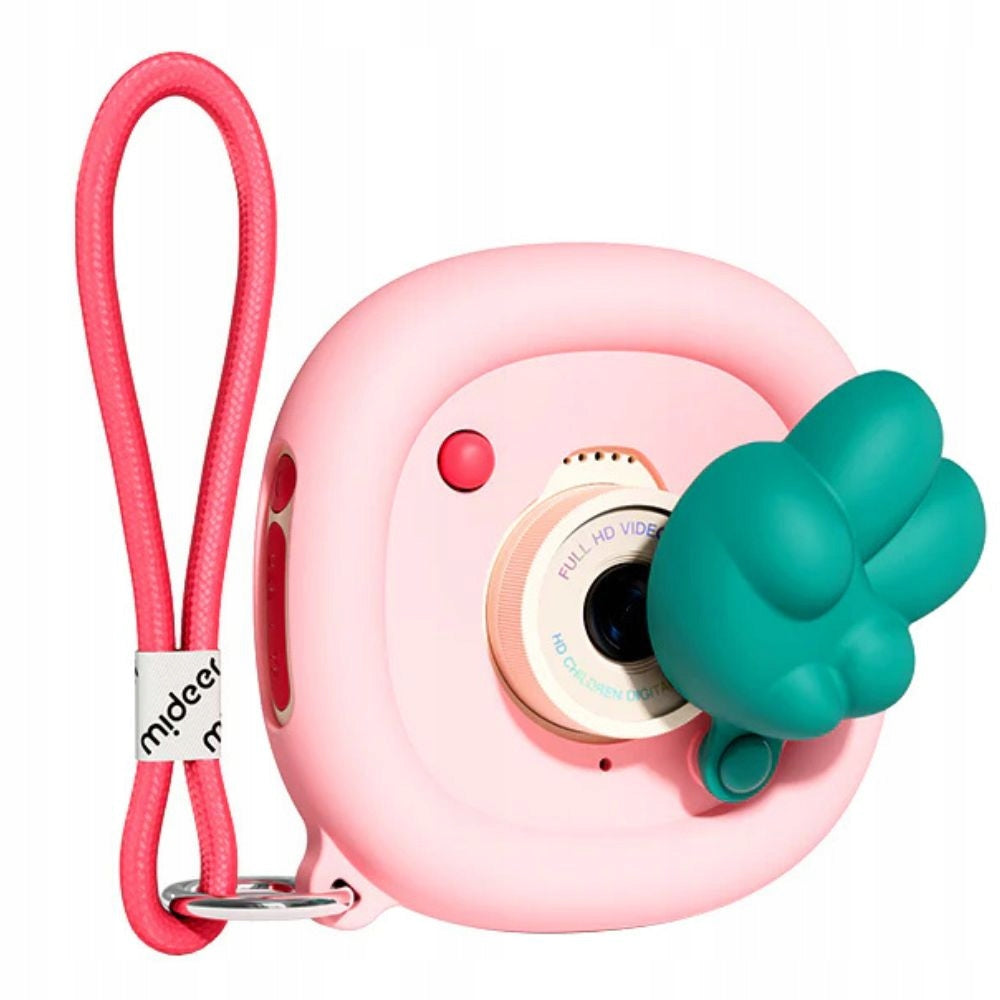 Children's camera with mideer games Say Cheese! - pink 32GB card Packaging status original