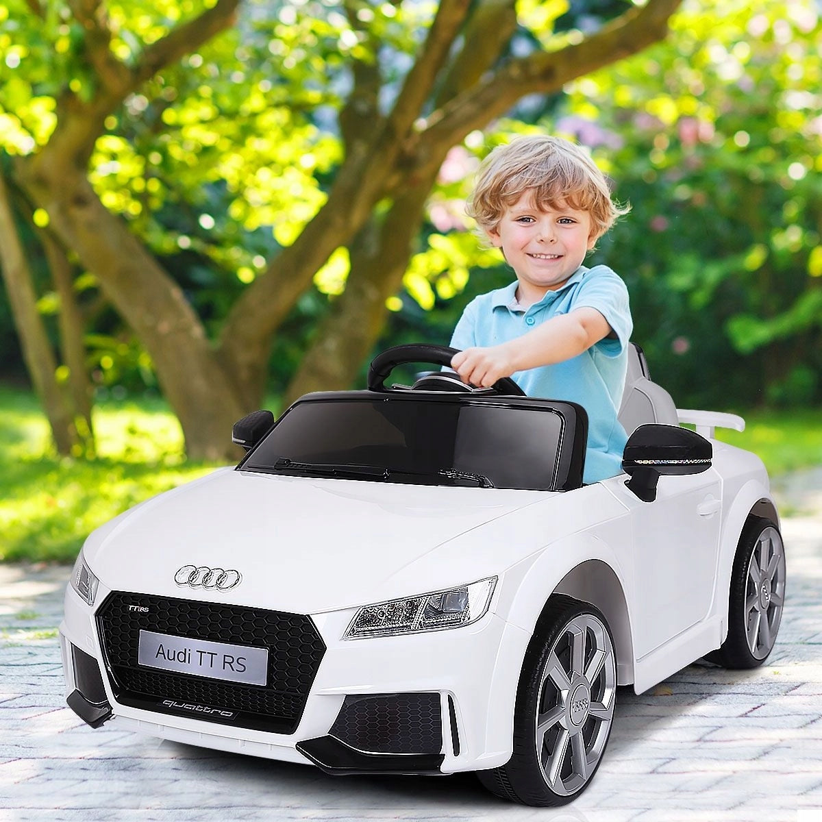 Children's car Audi TT RS White 104 x 63,5 x 45,5 cm Manufacturer code TY327694DE-WH
