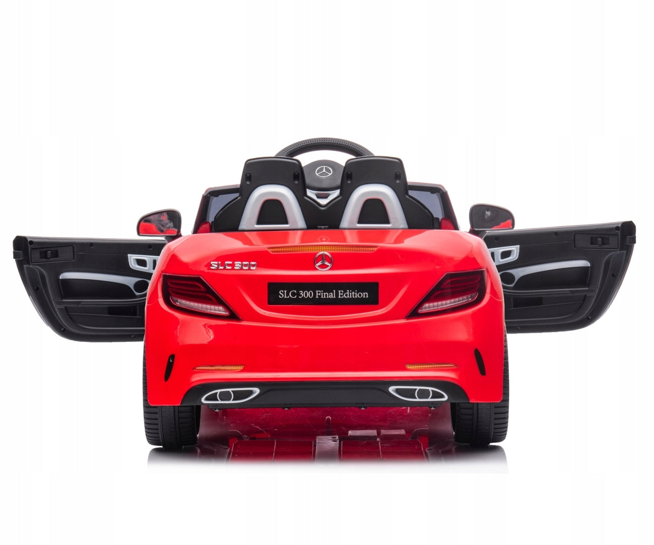 Children's car for electric battery LED Mercedes-Benz SLC Milly Mally Maximum load 30 kg