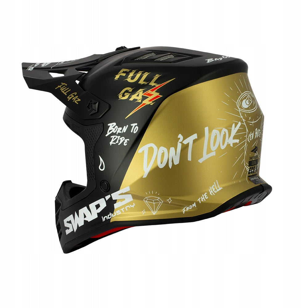 Children's cross helmet S886 SWAPS S886 ROCK IT Full Gaz r. S Manufacturer's catalog number CSY2G1001