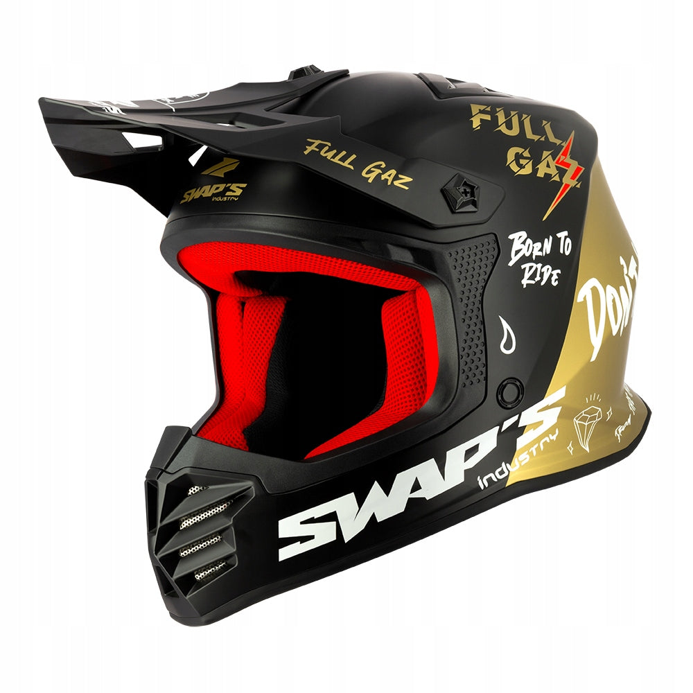 Children's cross helmet S886 SWAPS S886 ROCK IT Full Gaz r. S