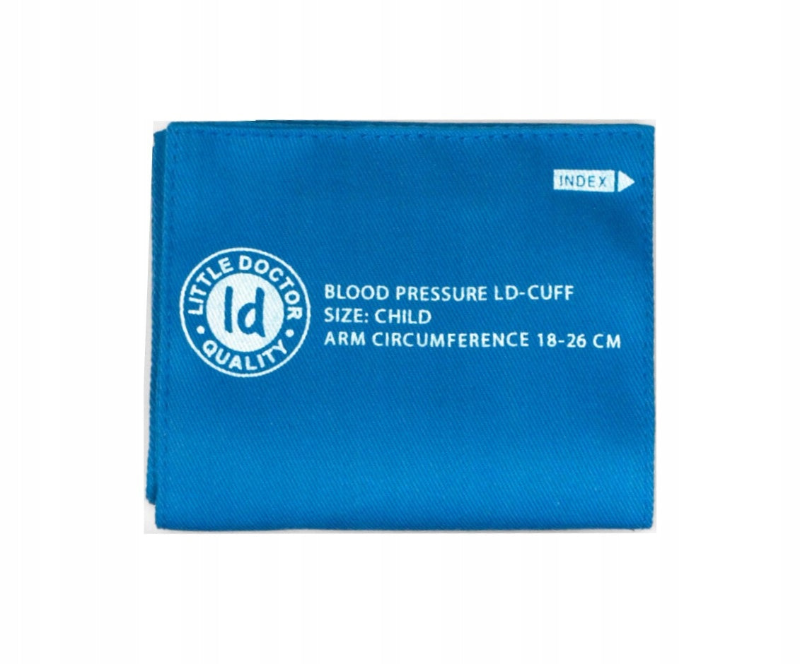 Children's cuff for 2-hose LD blood pressure monitors