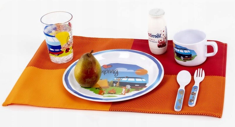 Children's dinner set Reimo We love Camping 5 elements Manufacturer code 91798