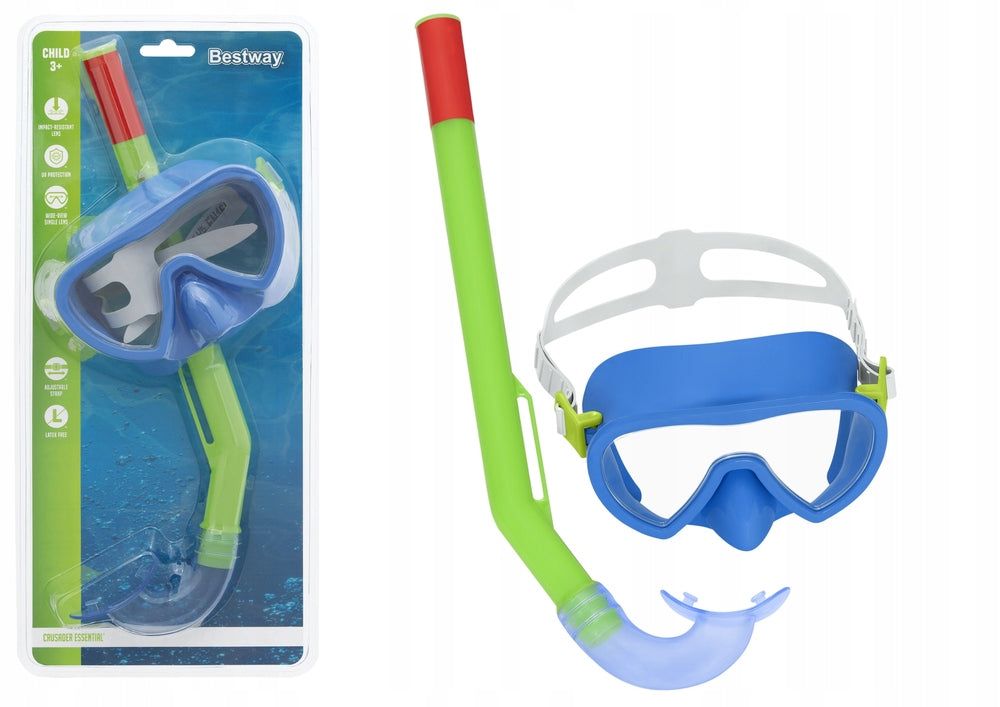 Children's diving mask BESTWAY pink Packaging status original
