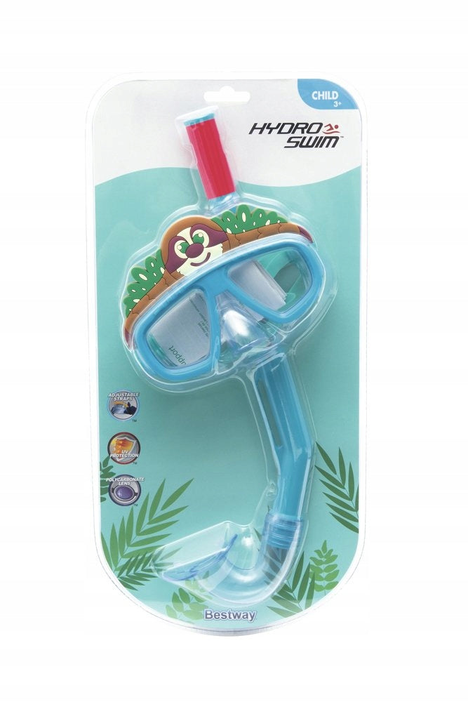 Children's diving mask Bestway 24059 blue Product weight with unit packaging 0.5 kg