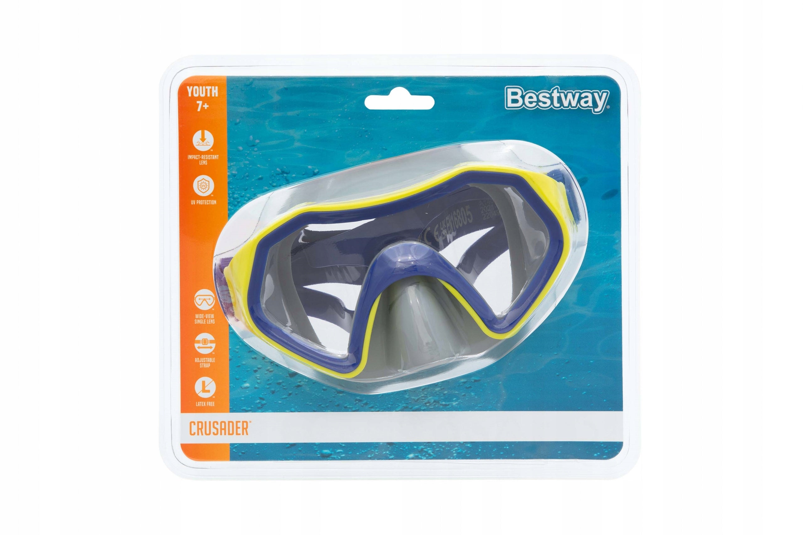 Children's diving mask Bestway 6941607331057 RED Product weight with unit packaging 0.185 kg
