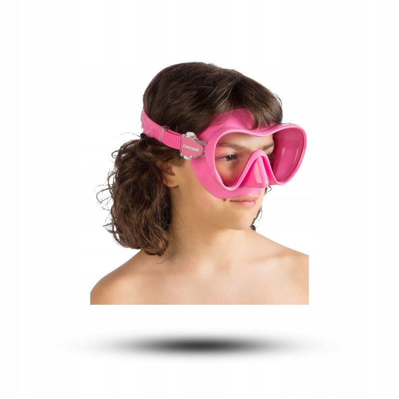 Children's diving mask Cressi F1 Small - Kid - Pink - ZDN311040 Brand Cressi