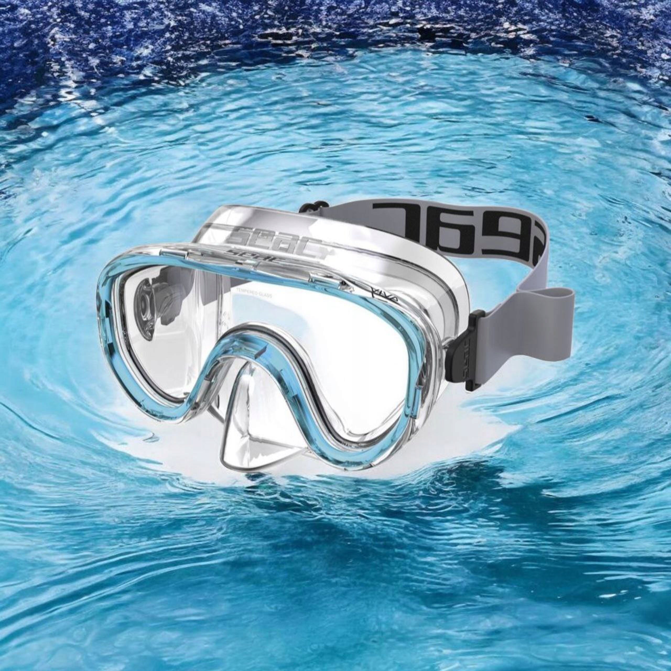 Children's diving mask SEAC VIVA calendered strap grey sky frame EAN (GTIN) 8002908473360