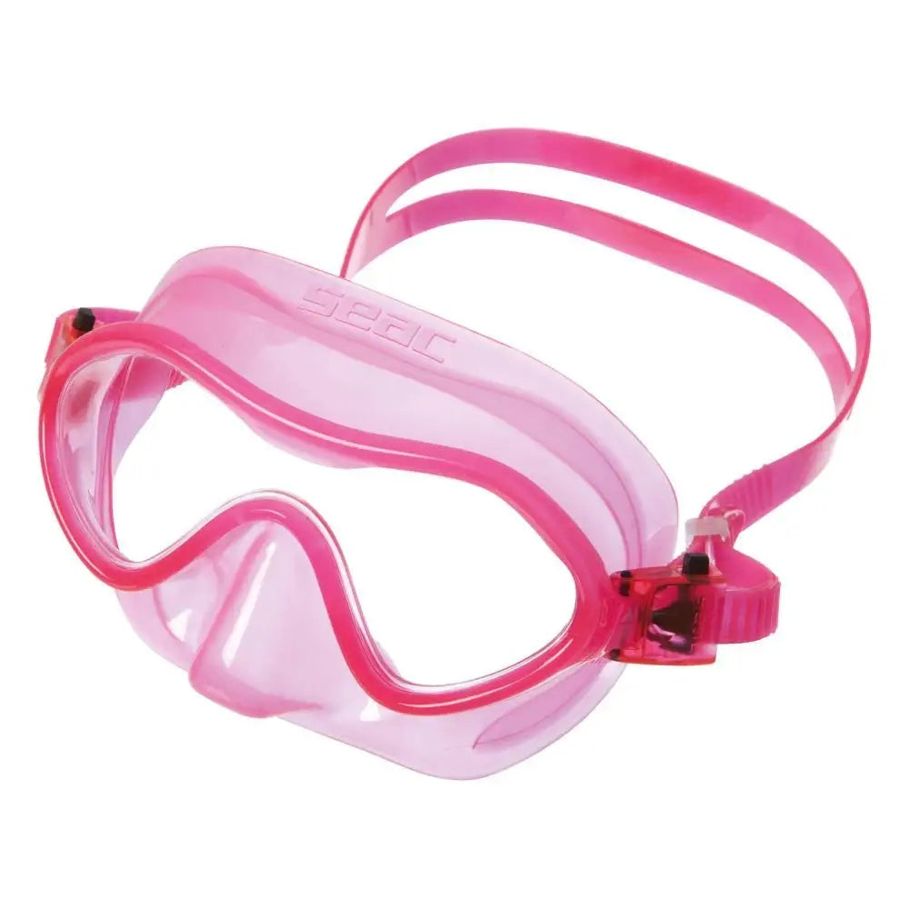 Children's diving mask Seac BAIA KID pink for children from 3 to 6 years