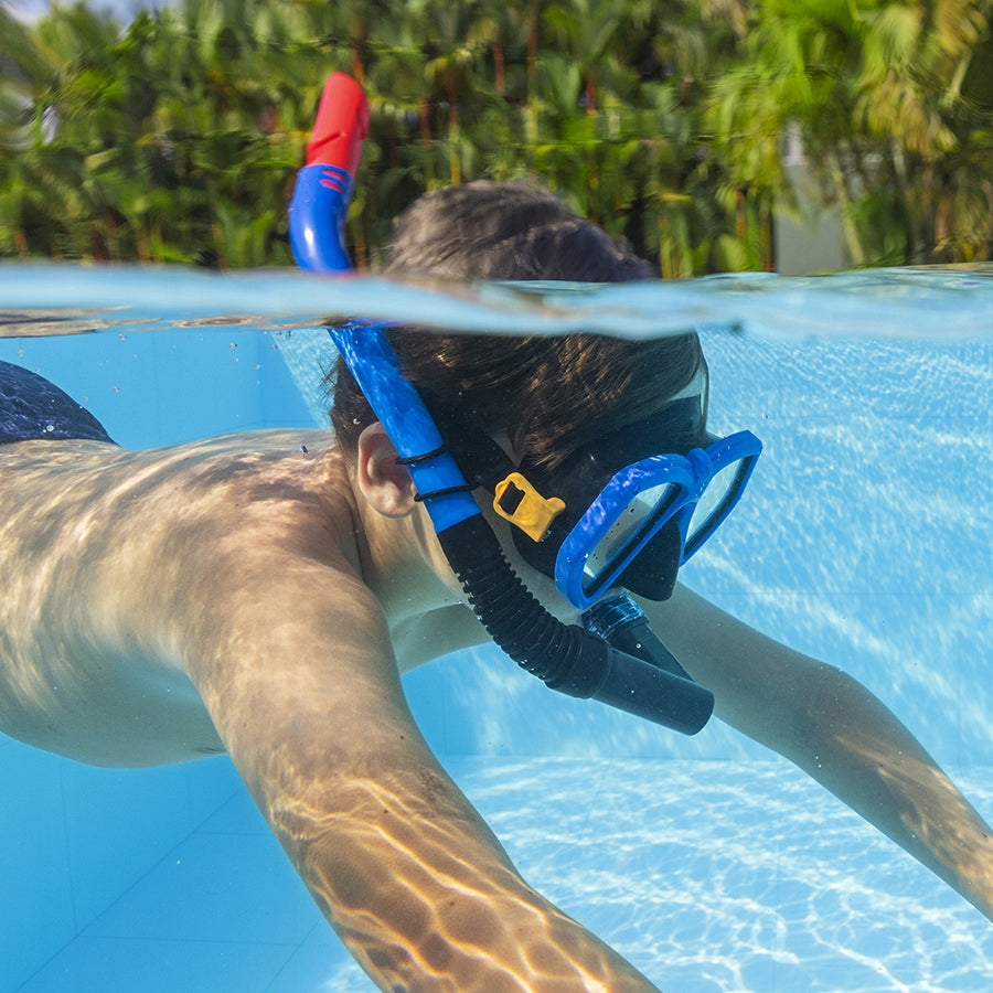Children's diving mask, glasses, with tube Bestway 24070 blue Brand Bestway