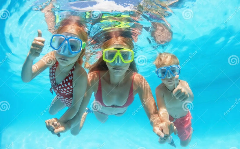 Children's diving mask