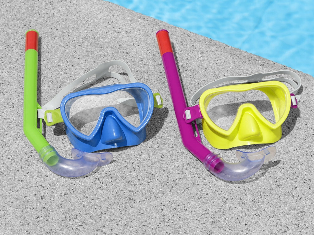 Children's diving set glasses mask tube Bestway 24036 2 colors Brand Bestway