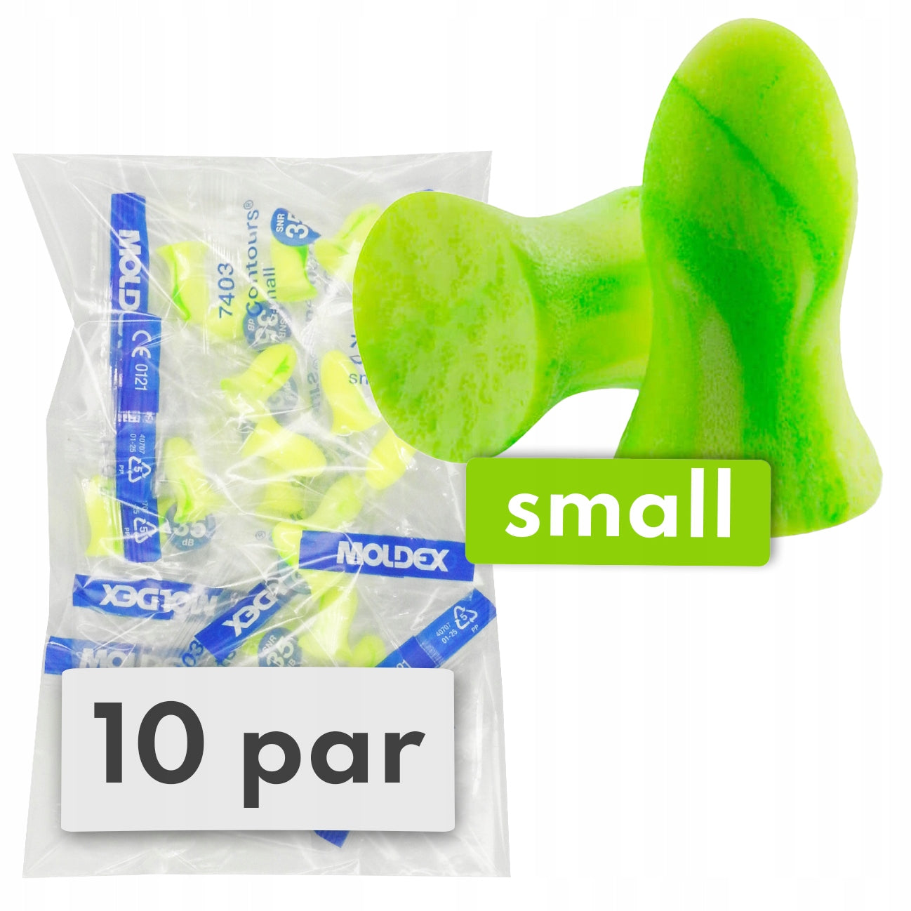 Children's earplugs Moldex Contours Small 10 pairs
