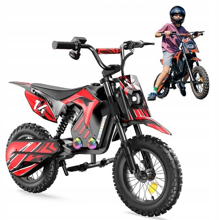 Children's electric motorcycle Iscooter A14 36V 500W 22KM 27KM/H+Bluetooth