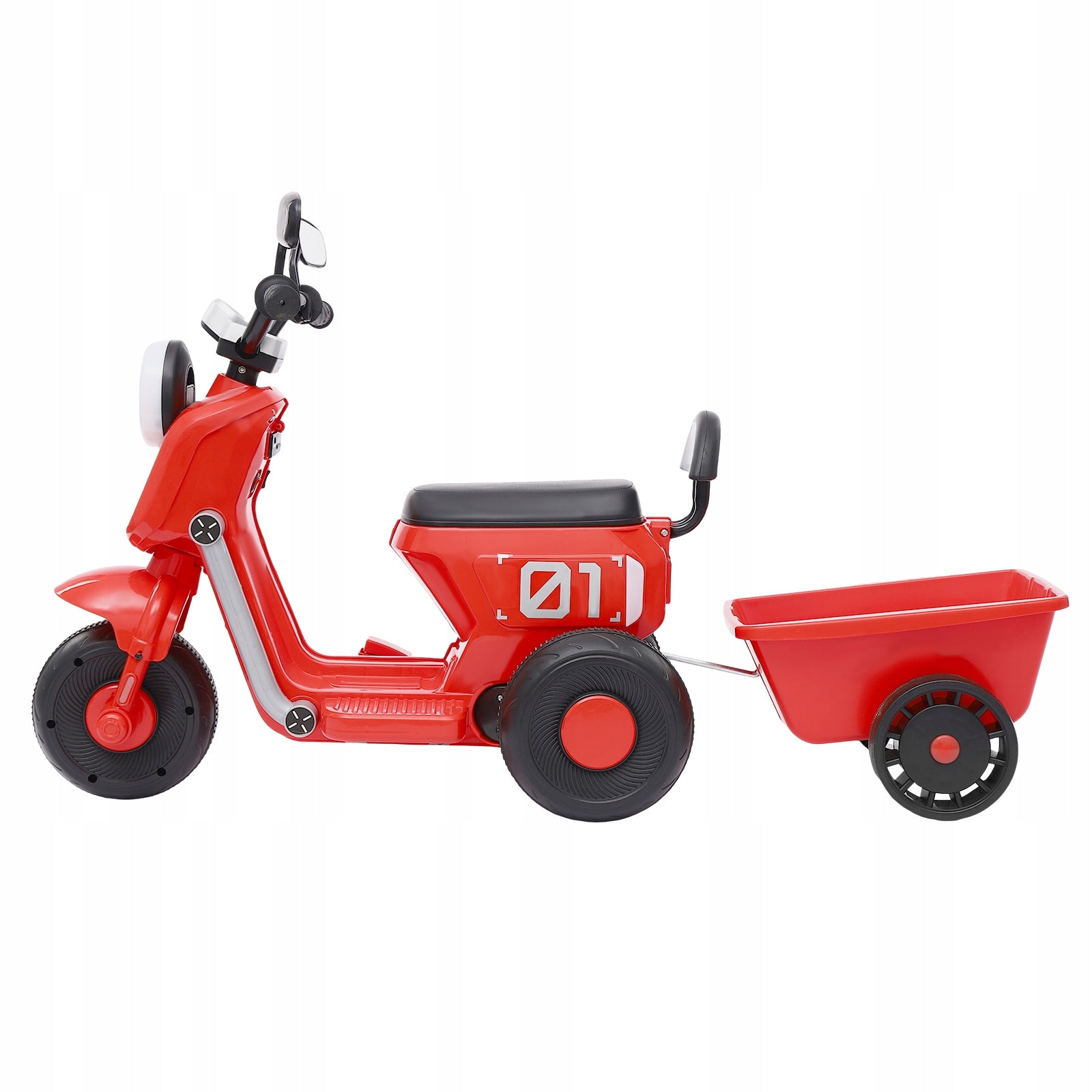 Children's electric motorcycle with a Cargo Box EAN (GTIN) 751591546131
