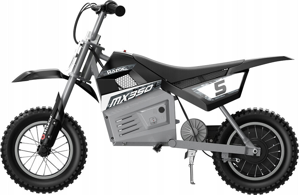 Children's electric off-road motorcycle Razor MX350 Dirt - Black