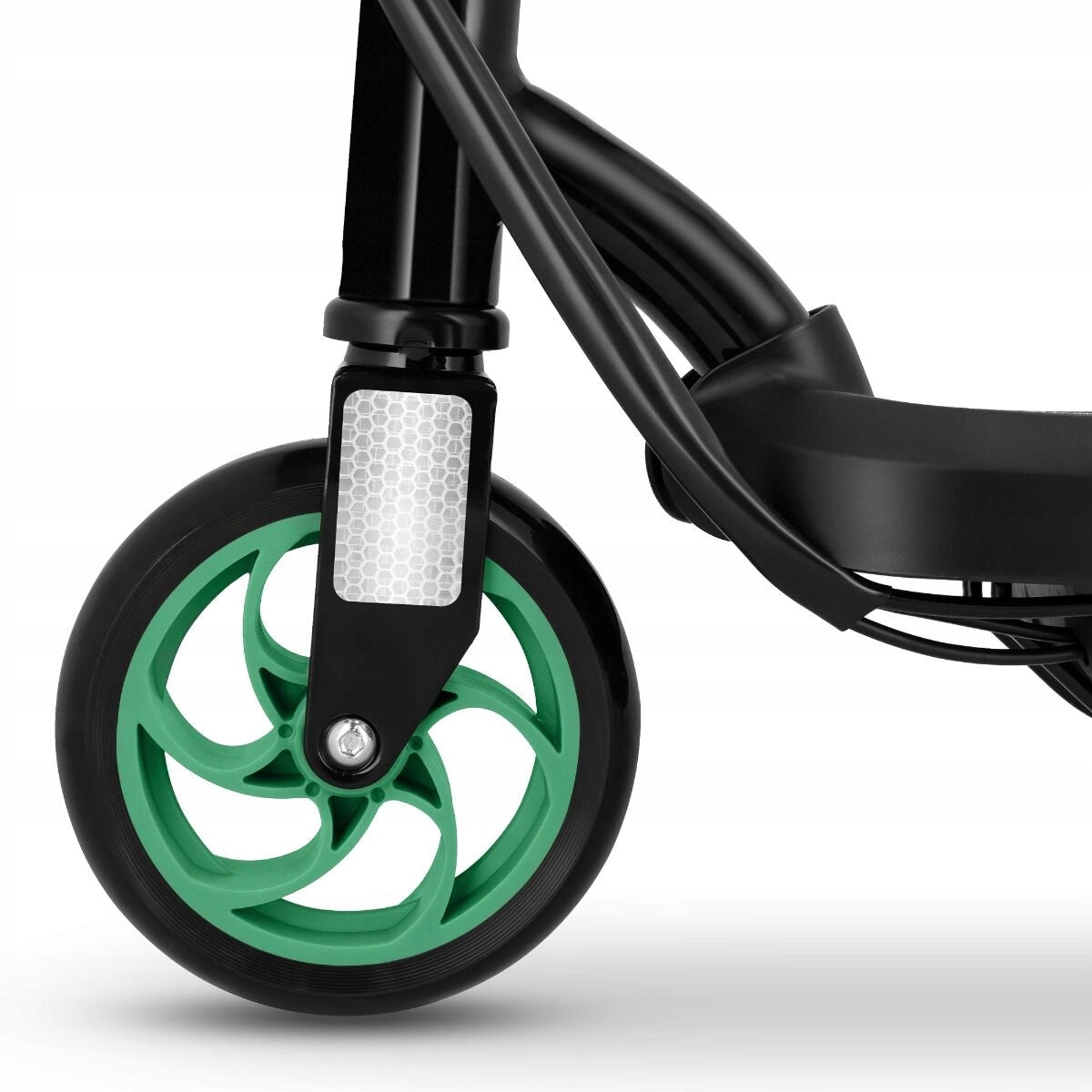 Children's electric scooter 12 km/h range 9km folding LEDs MIZZARO Color black