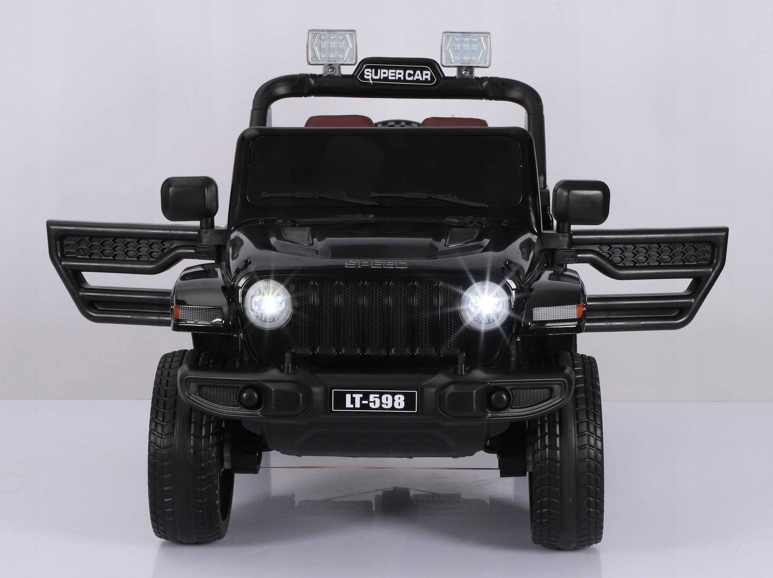 Children's electric vehicle JEEP SUPERCAR LT-598 4X4 12V 7Ah Color red