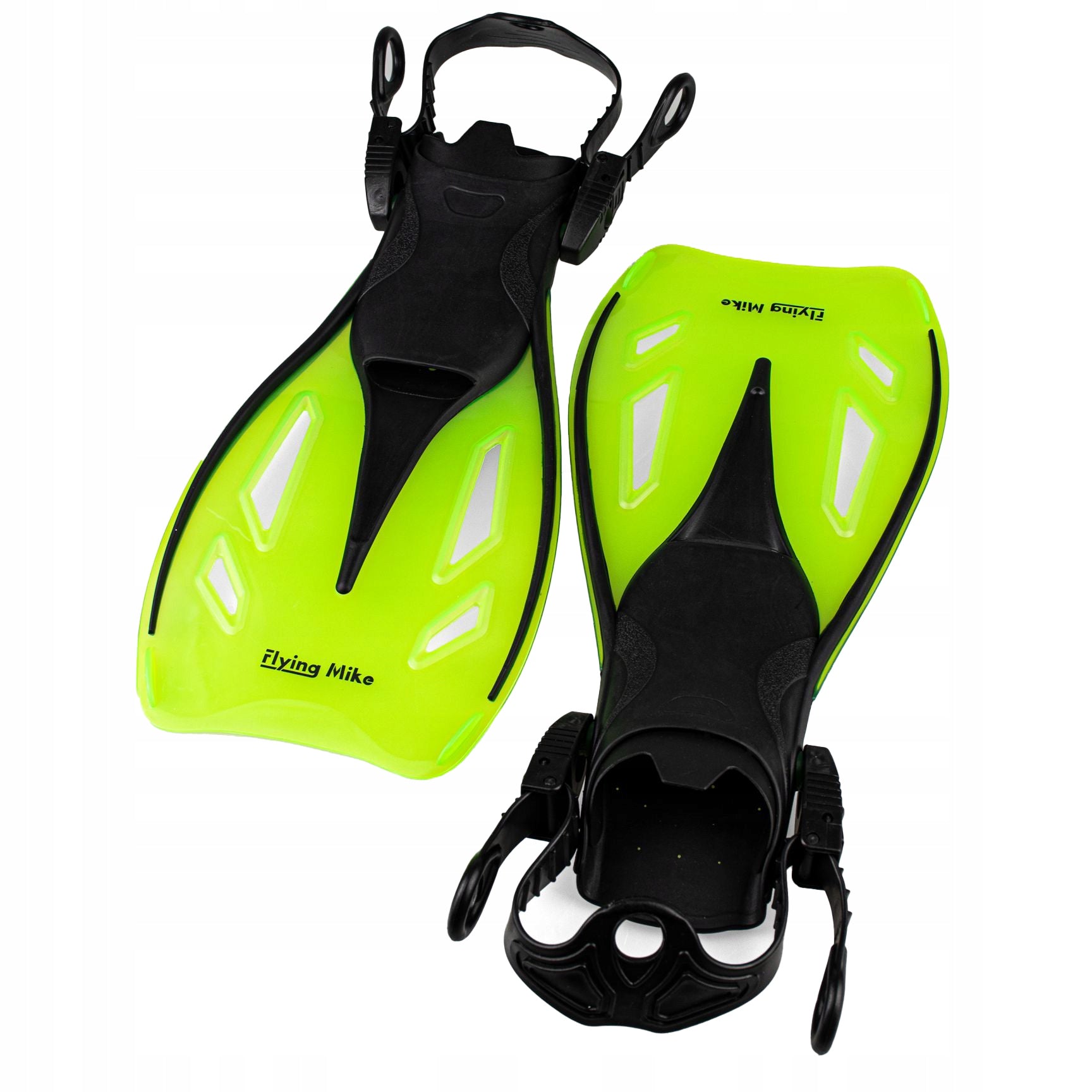 Children's fins for swimming diving with cover CAPTAIN MIKE [28-31] Packaging status original