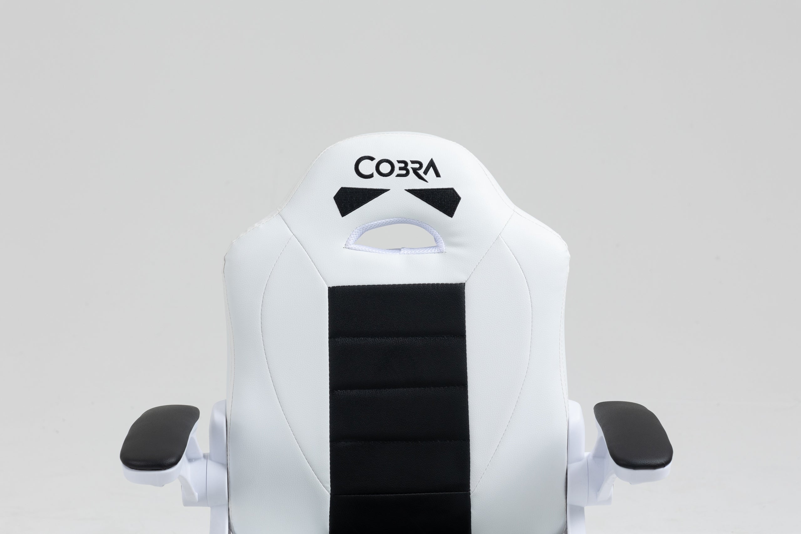 Children's gaming chair Cobra JUNIOR CRF-2303 White and black leather Manufacturer code CRF-2303