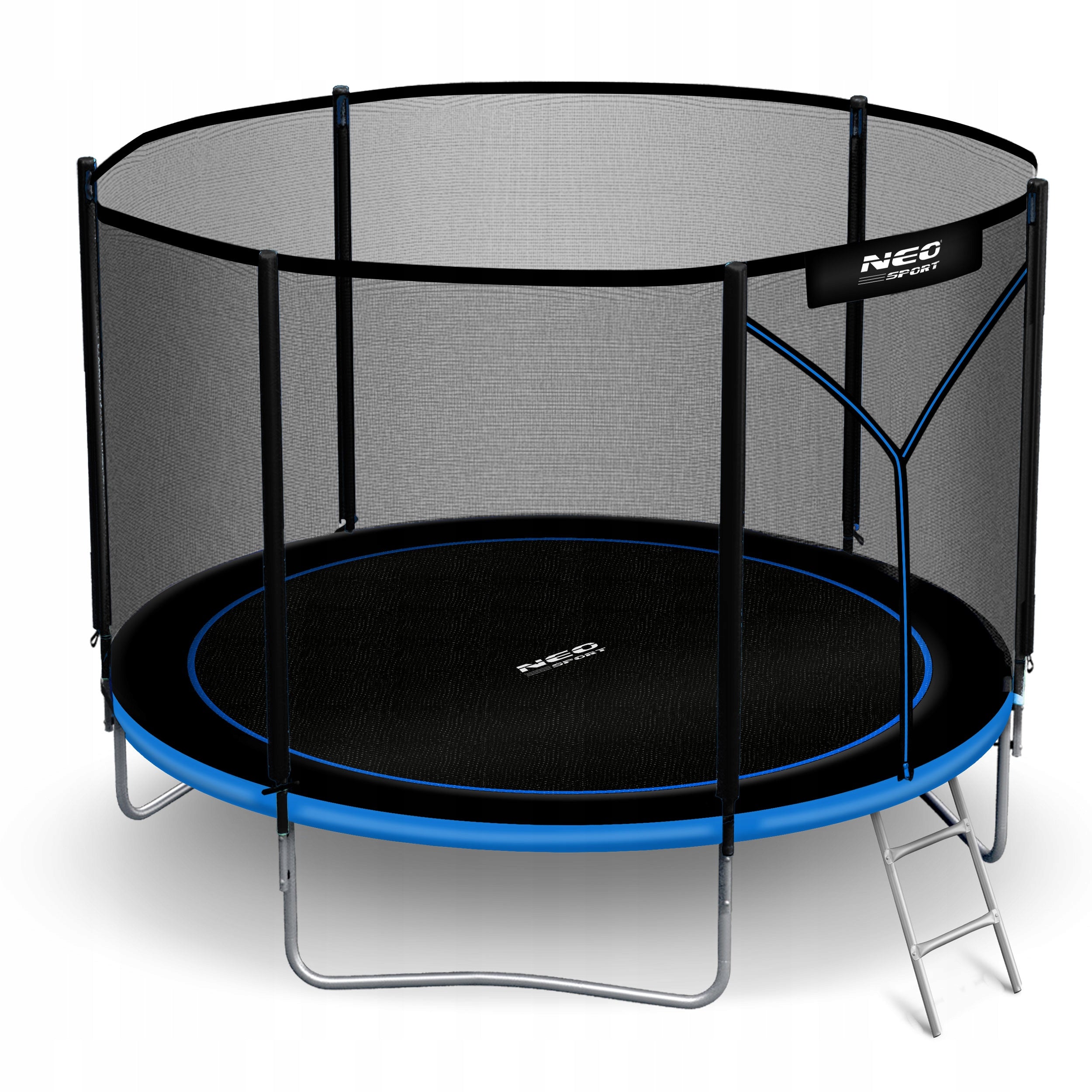 Children's garden trampoline 183cm 6ft LADDER MESH Neo-Sport Brand Neo-sport