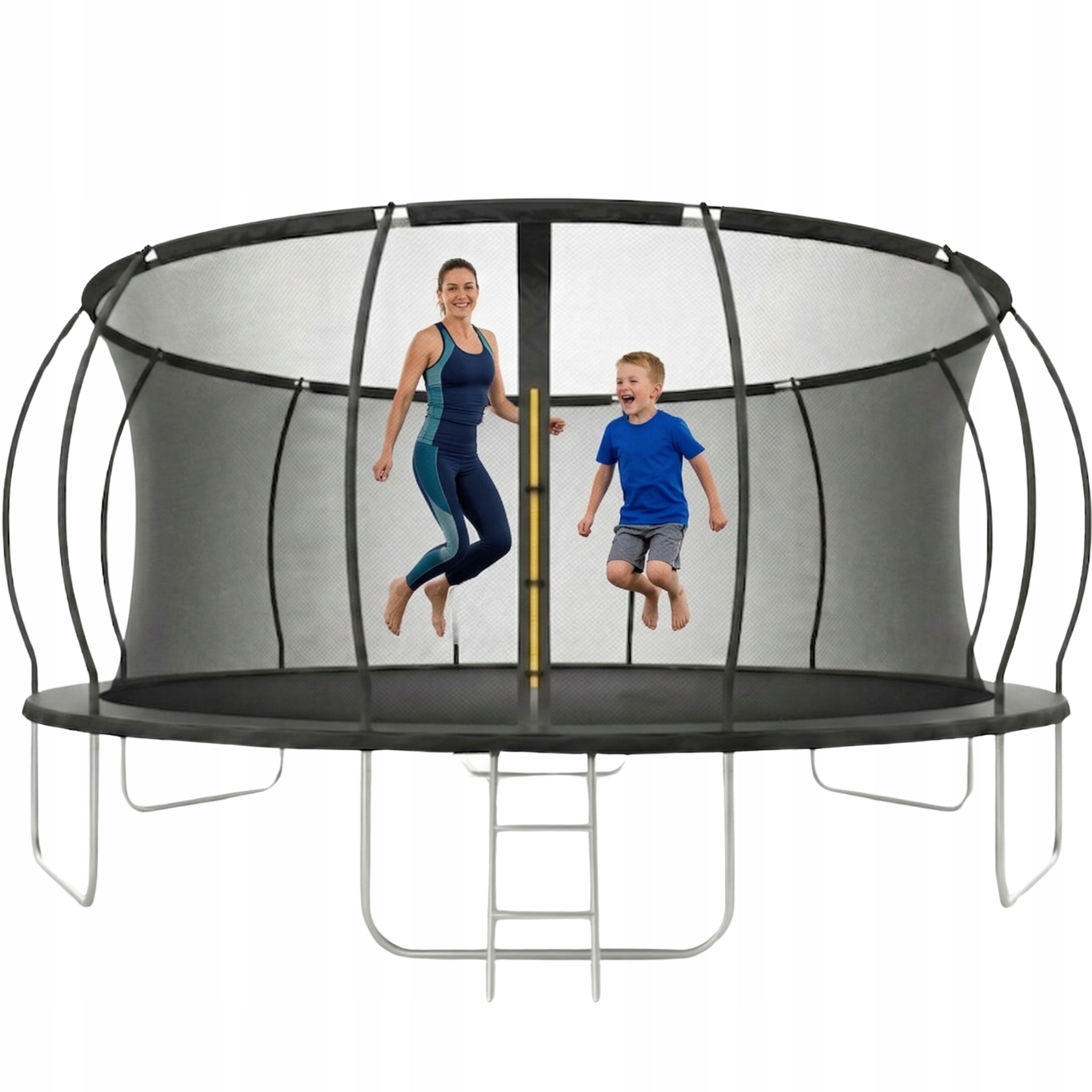 Children's garden trampoline 490cm FUNFIT inner net PREMIUM 16ft