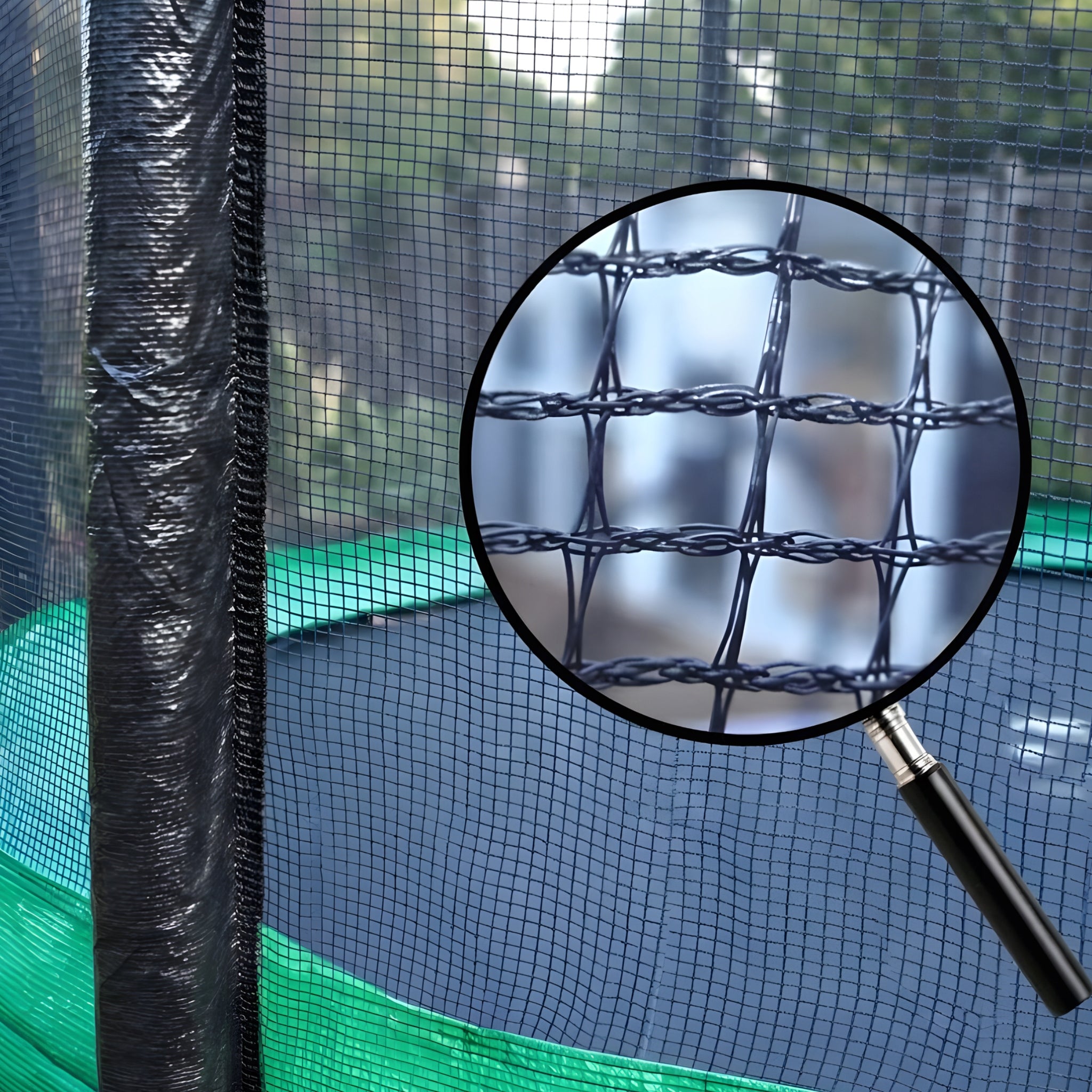 Children's garden trampoline Fitness-Star 183cm 6ft with inner net Max. weight load 150 kg