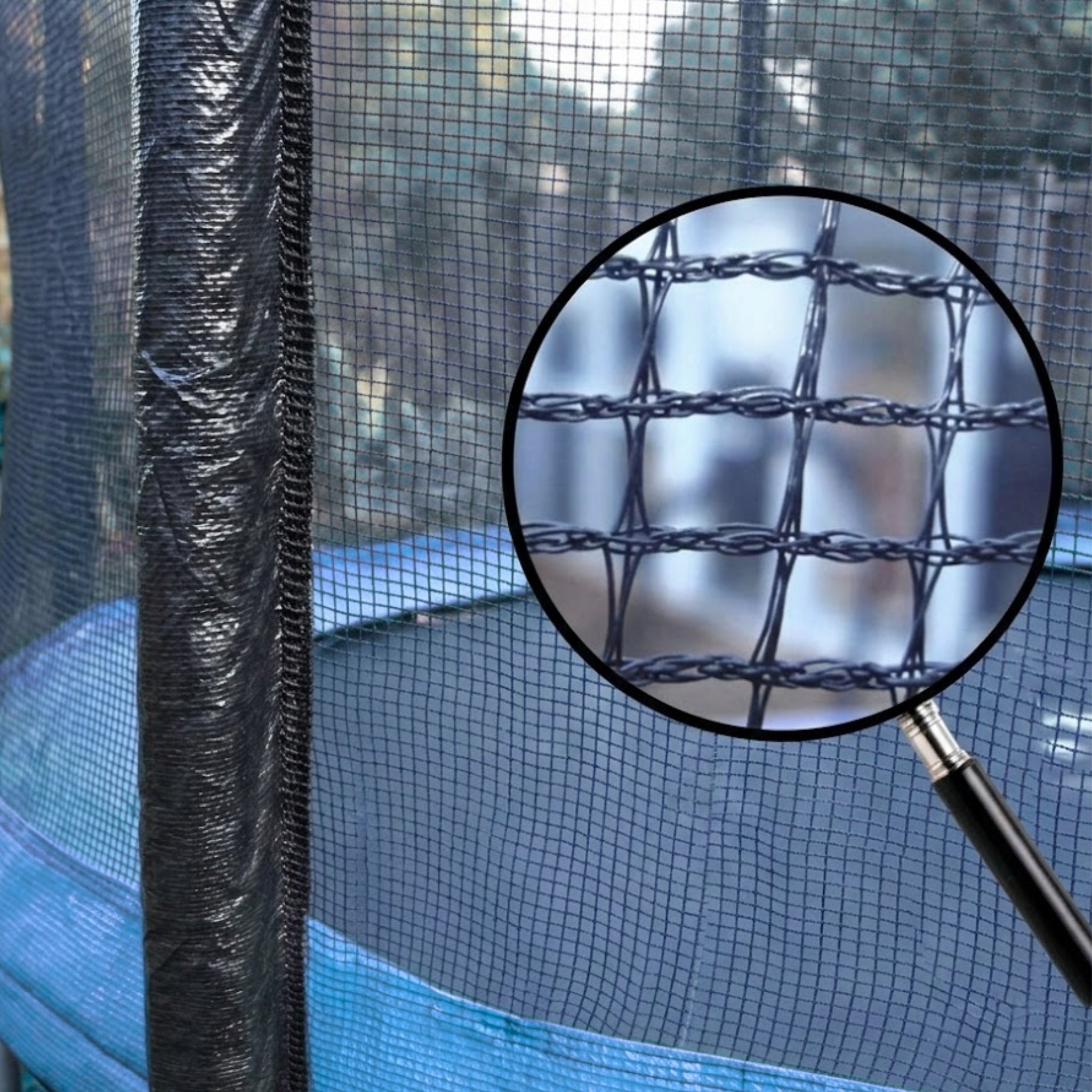 Children's garden trampoline Fitness-Star 183cm 6ft with outdoor net Max. weight load 150 kg
