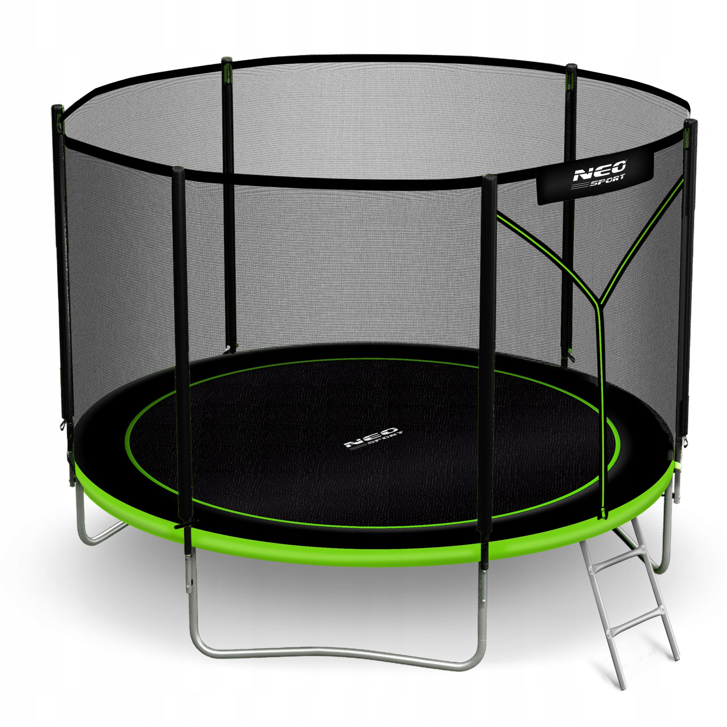 Children's garden trampoline SOLID SAFE 183cm 6ft LADDER MESH Packaging status original