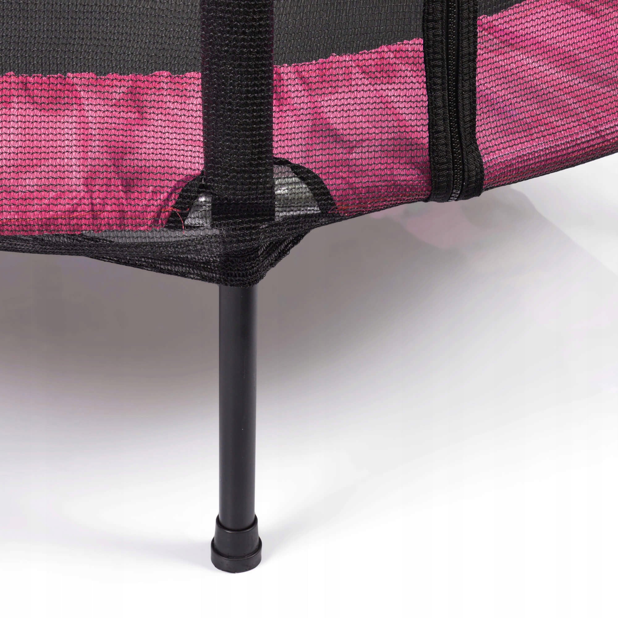 Children's garden trampoline with outdoor net Meteor 4,5 ft 140 cm Height from ground level 30 cm