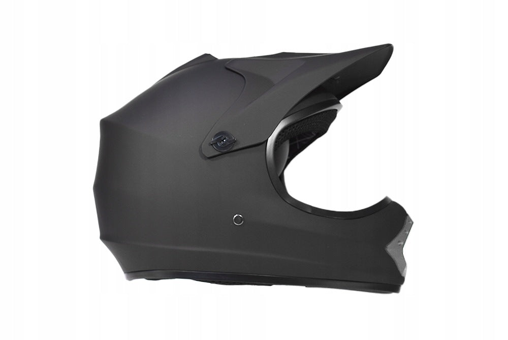 Children's helmet for Cross Enduro Quad BMX Bike Scooter S 53-54cm Black Manufacturer MPX