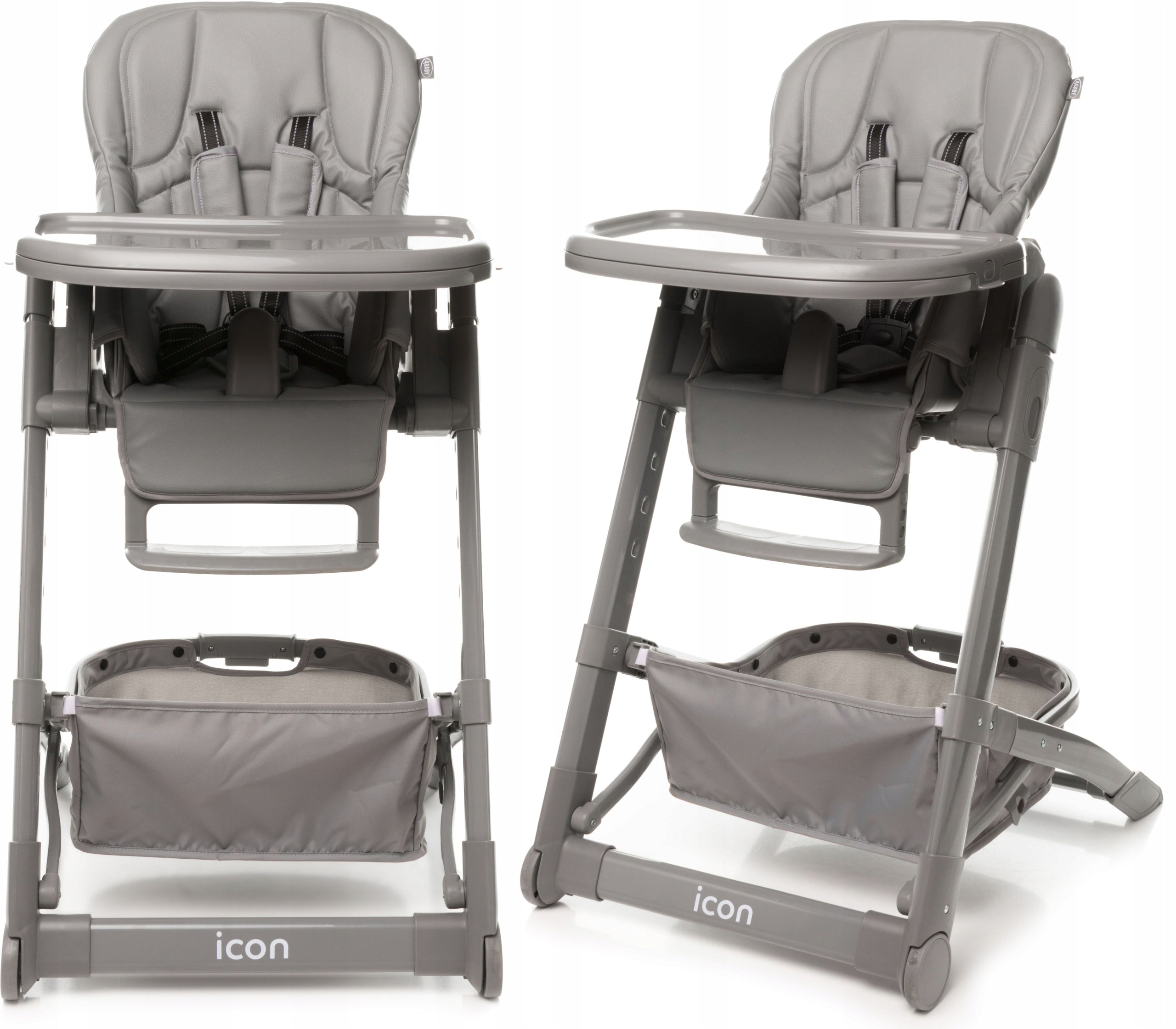 Children's high chair ICON ! 4BABY ! GREY