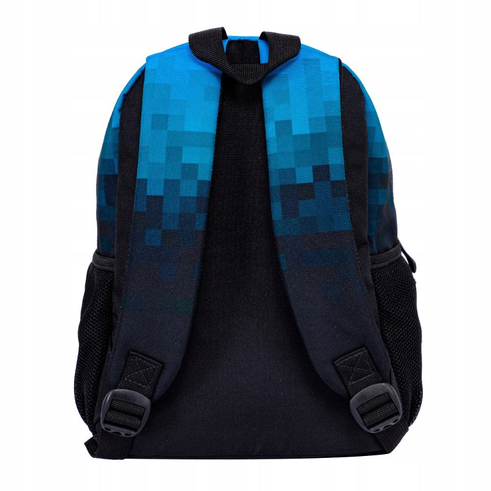 Children's hiking backpack ASTRABAG BLUE PIXEL, AK300 Brand AstraBag