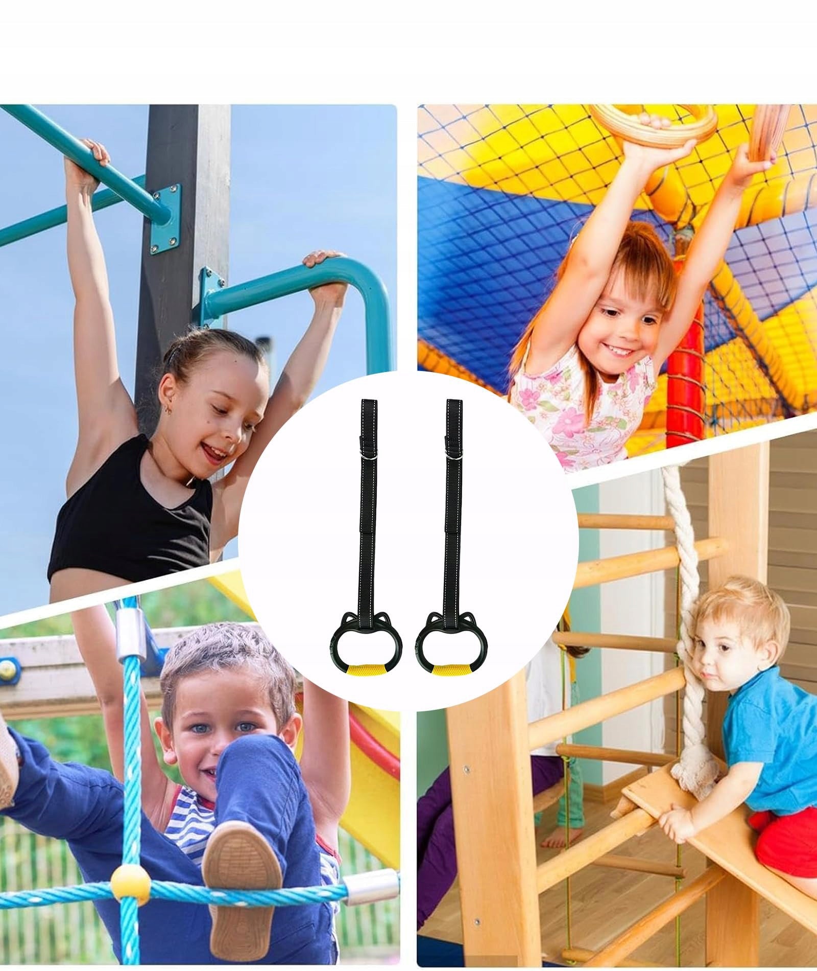Children's indoor and outdoor exercise wheels, adjustable and safe Model Pierścienie dziecięce