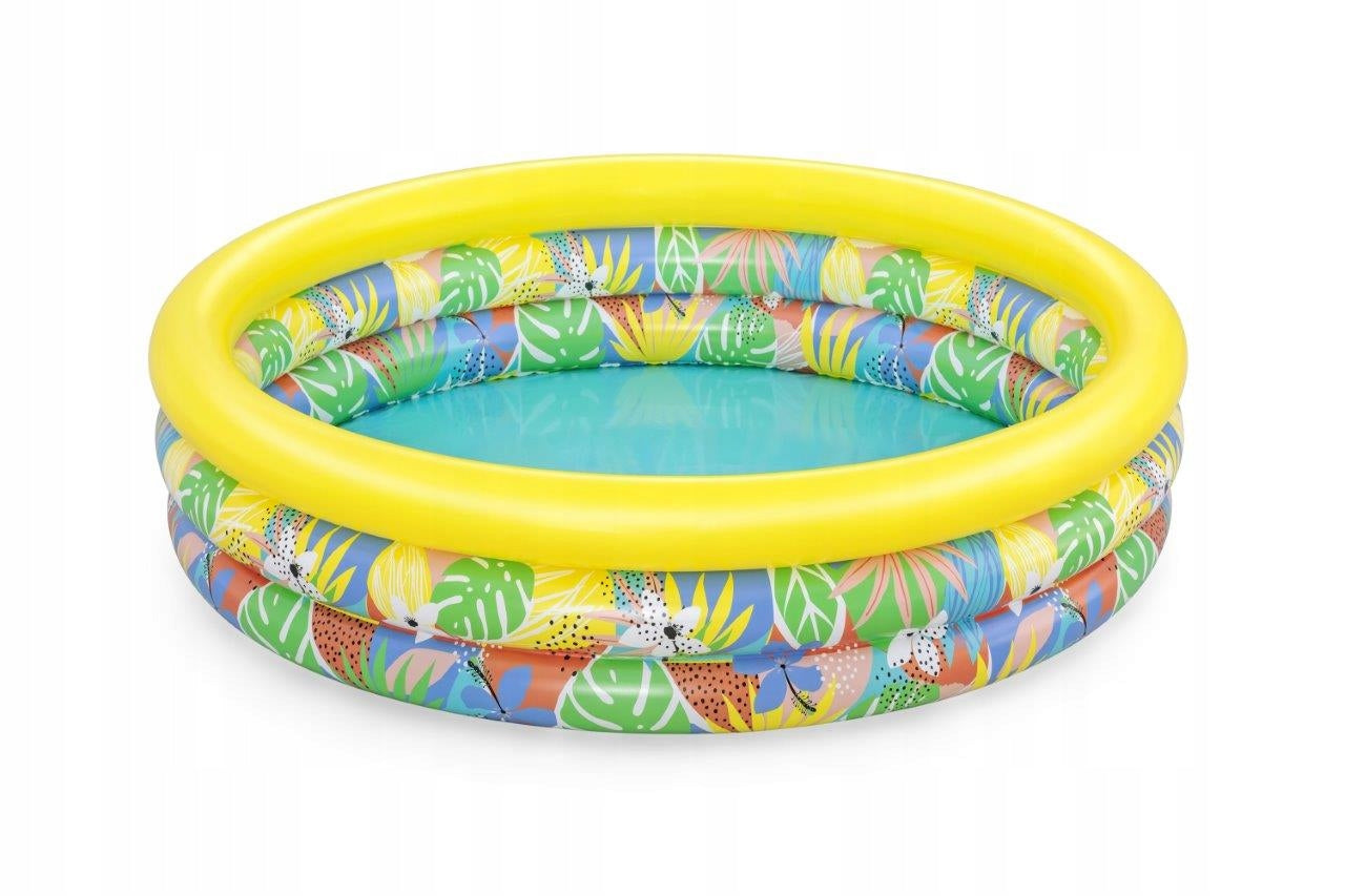 Children's inflatable pool Paddling pool 168cm Round garden inflatable pool Brand Bestway
