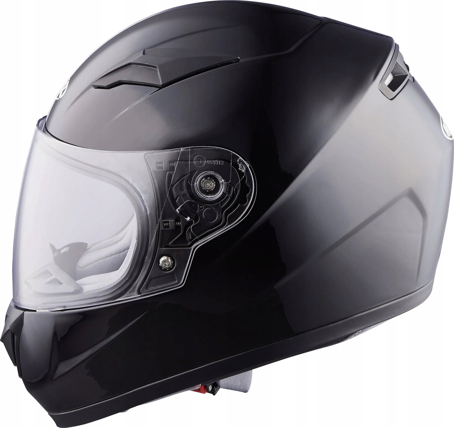 Children's motorcycle helmet MTR S-12 Evo light black L(51-52cm)
