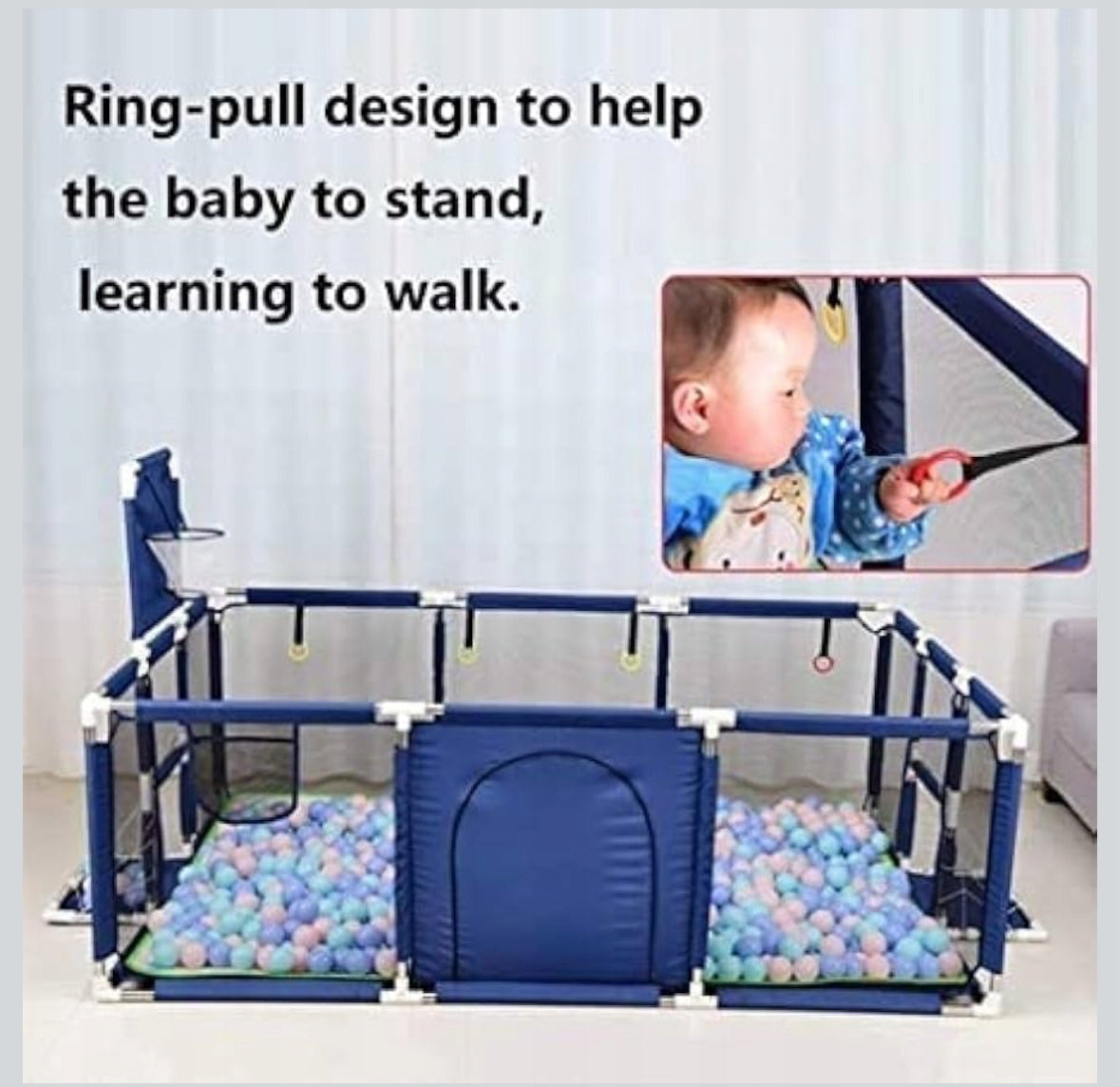 Children's playpen Crawling Fence, folding square toys EAN (GTIN) 765351575965