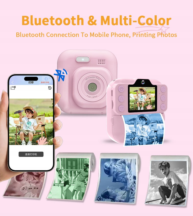 Children's printing camera K9Pro,48 megapixel,color printing,Bluetooth Manufacturer code 6900745045677